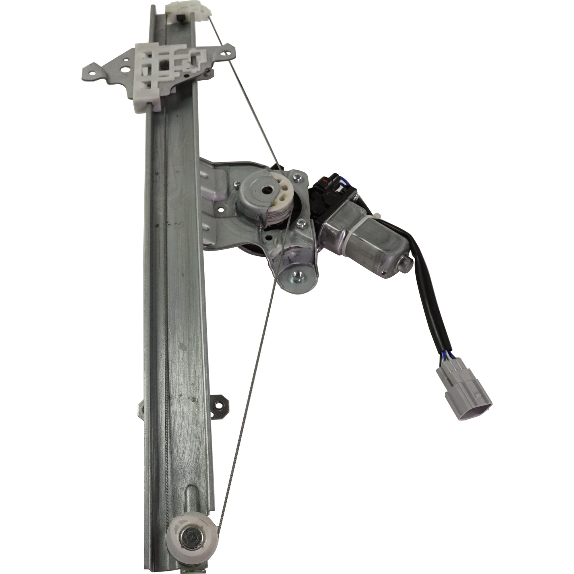 Front Window Regulator with Motor, Power, 6 Pin for Nissan Leaf 2013-2022, Left (Driver), Replacement