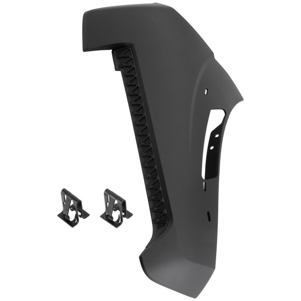 Rear Bumper End for Nissan Frontier 22-22, Left (Driver) Side, Primed (Ready to Paint), w/o Hardware, fit Pro X/Pro-4X Models, Replacement