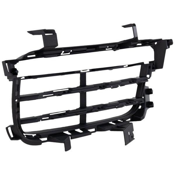 Front Bumper Grille for Porsche Cayenne 2019-2022, Right (Passenger) Side, Textured Black, Compatible with Base/S Models without Sport Design Package, Replacement