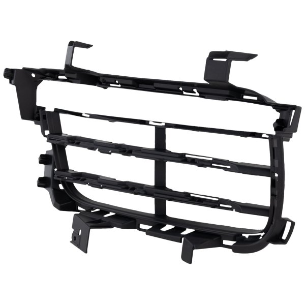 Front Bumper Grille for Porsche Cayenne 2019-2022, Left (Driver), Textured Black, without Sport Design Package, Base/S Models, Replacement