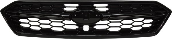 Grille for Subaru WRX 2018-2021, Base/Limited/Premium Models, Painted Dark Grey, Replacement