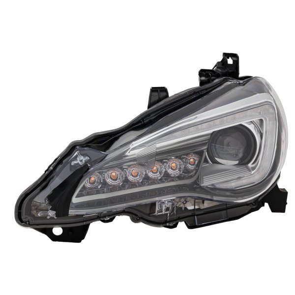 LED Headlight Assembly for Subaru BRZ 2017-2020, Left (Driver), without Logo, Replacement