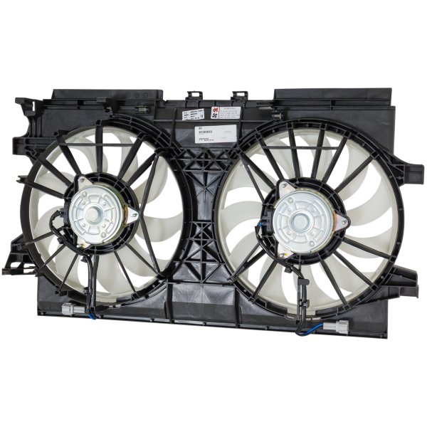 Radiator Fan Assembly for Subaru Impreza 2017-2022, Dual Fan Assembly, Replacement