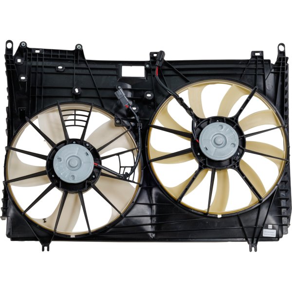Radiator Fan Assembly for Ascent 2019-2023, Dual Fan, 2.4L Engine, with Pulse Modulation, Subaru, Replacement