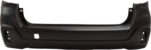 Rear Bumper Cover for 2018-2019 Outback, Primed (Ready to Paint), Without Object Sensor Holes, Replacement