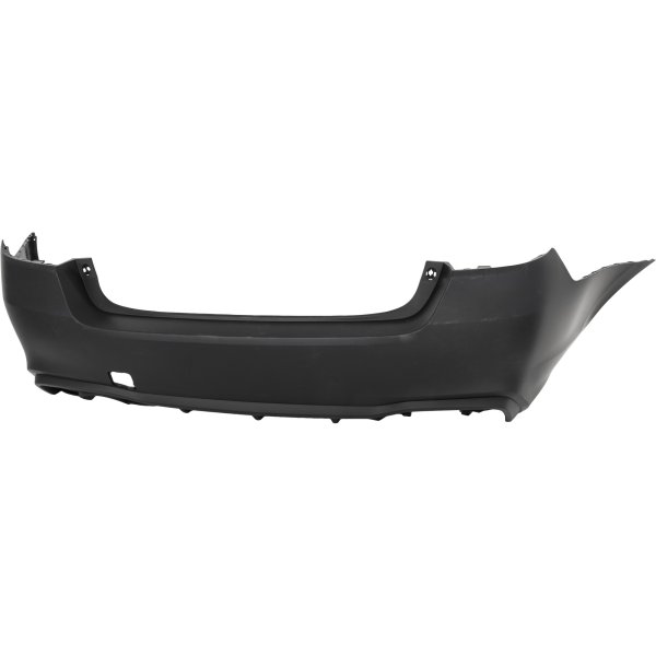 Rear Bumper Cover for Subaru Legacy 2018-2019, Upper Primed (Ready to Paint), Lower Textured without Object Sensor Hole, Replacement