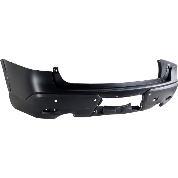 Rear Bumper Cover for ASCENT 2019-2023, Primed (Ready to Paint), with Object Sensor Holes, Replacement