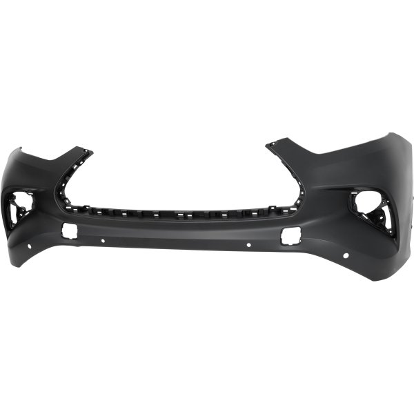 Front Bumper Cover for Toyota Highlander 2020-2023 Limited/Platinum Models, Primed (Ready to Paint), Replacement