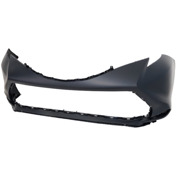 Front Bumper Cover for Toyota Sienna 2021-2023, Primed (Ready to Paint), Suitable for LE, Limited, Platinum, Woodland Edition, XLE Models, Replacement