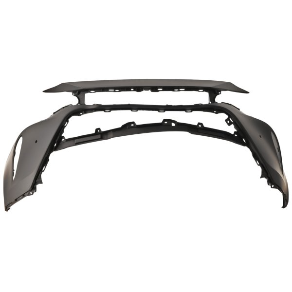 Front Bumper Cover for Venza 2021-2023, Primed (Ready to Paint), Suitable for Limited/XLE Models, with Parking Aid Sensor Holes, Replacement