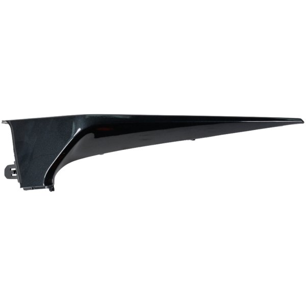 Front Bumper End Left (Driver) for Toyota Corolla 2020-2022 SE/XSE Sedan Model, Dark Gray Paint, Lower Extension, Without Apex Edition, Without Nightshade Edition, Replacement