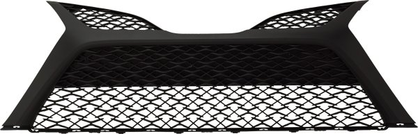 Front Bumper Grille for Toyota Camry SE Model, 2018-2020, Painted Dark Gray, Made for North America Built Vehicles, Replacement