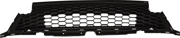 Front Bumper Grille for Toyota RAV4 SE Model, 2016-2018, Lower Position, Textured Dark Gray, No. 2, Replacement