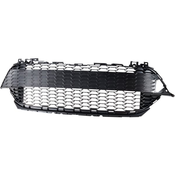 Front Bumper Grille for 2019-2022 Toyota Corolla, Hatchback Model, Primed (Ready to Paint) Gray, Replacement