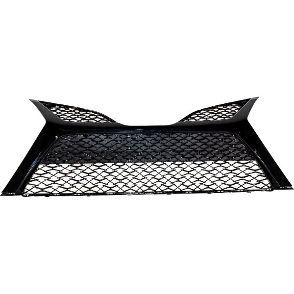 Front Bumper Grille for Toyota Camry 2018-2022, Primed (Ready to Paint), Without Parking Aid Sensor Holes, Fits TRD/XSE Models, Replacement