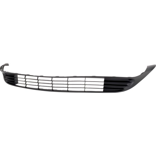 Front Bumper Grille for Toyota Prius 2019-2022, Textured Black without Fog Light Holes, Replacement