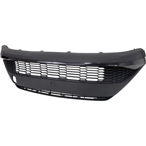 Front Bumper Grille for Toyota C-HR, 2020-2022, Textured Black, for Japan Built Vehicle (Exclude Night Shade Model), Replacement
