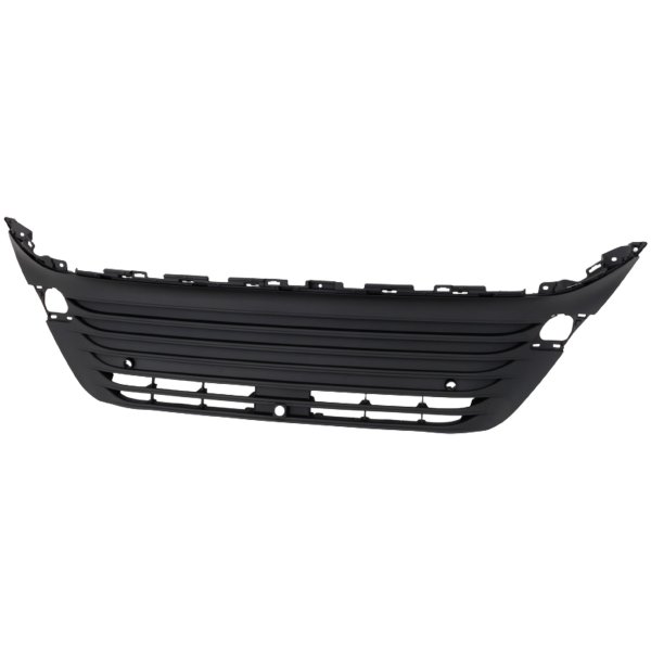 Front Bumper Grille for Toyota Venza 2021-2023, Lower Cover, Textured Black, with Camera Hole, Replacement