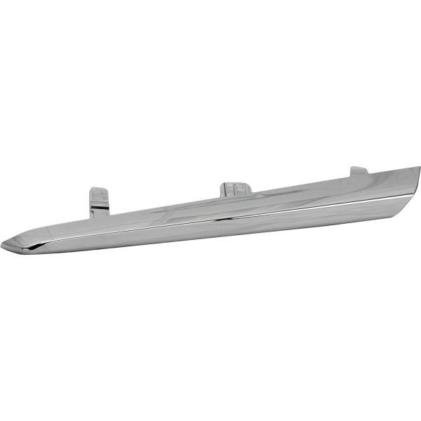 Front Bumper Molding for Toyota Yaris Hatchback, Left (Driver), Chrome, 2018-2019, Replacement