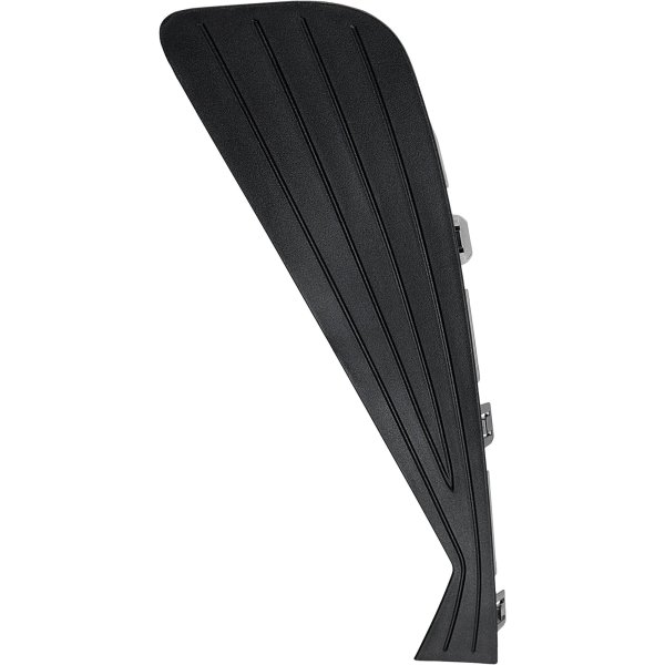 Front Bumper Molding for 2020-2022 Toyota C-HR, Left (Driver) Side, LE/XLE/XLE Premium Models, Textured Black Plastic, Hole Cover, Built in Japan, Replacement