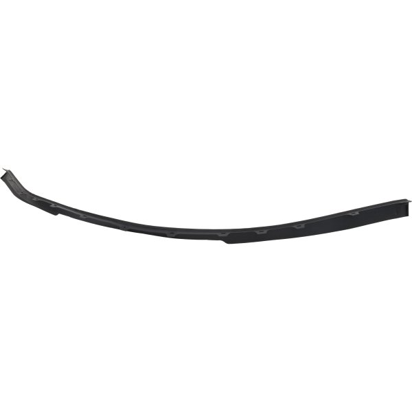 Front Lower Valance Spoiler for Toyota Prius C 2018-2019, Painted Black, Replacement