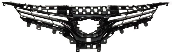 Painted Silver Grille for 2018-2020 Toyota Camry, with Camera Hole, Suitable for XLE and Hybrid XLE Models, Replacement