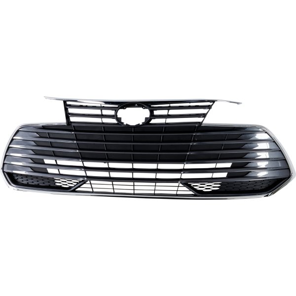 Grille for 2019-2022 Avalon Limited/XLE/Hybrid Models, Silver Gray Shell and Insert, without Around View Monitor