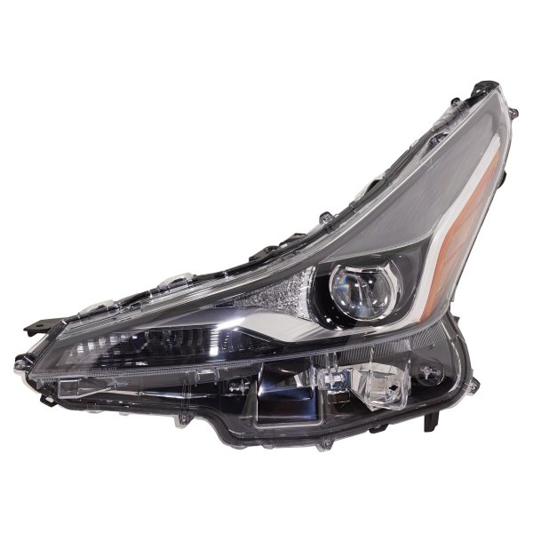 LED Headlight Assembly for Toyota Prius 2019-2022, Left (Driver), Without Fog Light Holes, Excluding 20th Anniversary and Nightshade Editions, Non-Adaptive, Replacement