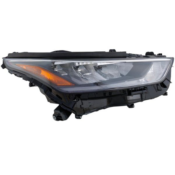 LED Headlight Assembly for 2020 Toyota Highlander, Right (Passenger) Side, Compatible with L/LE/XLE Models, Replacement