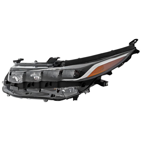 Headlight Assembly for Toyota Prius Prime 2017-2019, Left (Driver), LED Light, Replacement