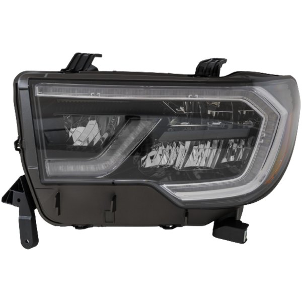 LED Headlight Assembly for Toyota Sequoia 2018-2022, Left (Driver), Compatible with Limited, SR5, TRD Pro, TRD Sport Models, Replacement