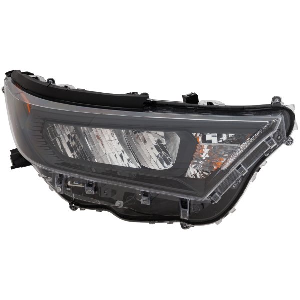 LED Headlight Assembly for Toyota RAV4 2022-2022, Right (Passenger) Side, Suitable for Hybrid Models, Replacement