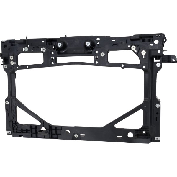 Radiator Support Assembly for Toyota Yaris 2020, Yaris iA 2016-2020, iA 2016, Textured Black, Plastic and Fiberglass, Suitable for Hatchback 2020, Sedan 2016-2020, Replacement