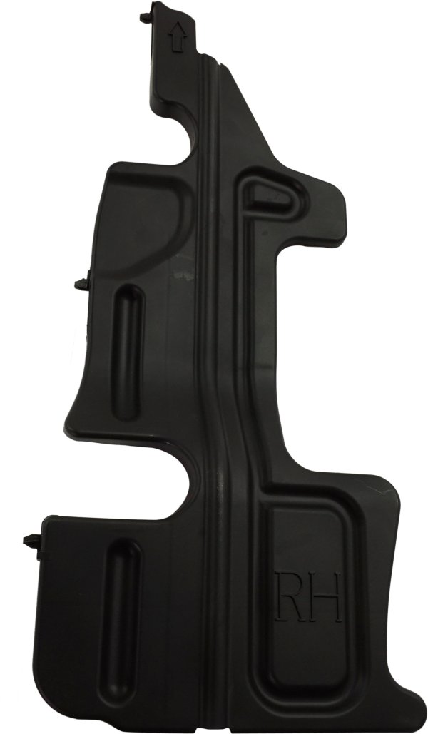 Radiator Support Right (Passenger) Side Deflector for Toyota Corolla/Matrix 2011-2013, Plastic, Suitable for Matrix with 2.4L Engine, Replacement
