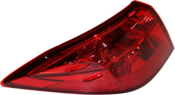 2017 - 2019 Toyota Corolla Tail Light Rear Lamp - Left (Driver)