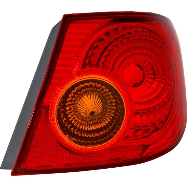Tail Light for Toyota Corolla 2003-2004, Right (Passenger), Outer Lens and Housing, Halogen, Replacement