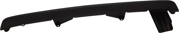 Rear Lower Valance for Toyota Highlander 2017-2019, Textured Cover Extension with Rear Object Sensor Holes, Replacement
