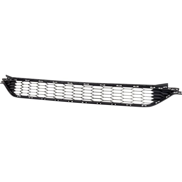 Front Bumper Grille for Volkswagen Jetta 2019-2021, Textured Black, Compatible with GLI Models, Replacement
