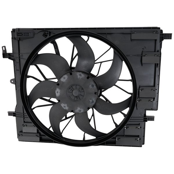 Single Radiator Fan Assembly for 2017-2021 Volvo S90, 2019-2021 Volvo V90 and V60, Excludes Plug-In Models, Replacement