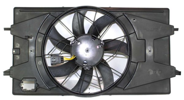 Radiator Fan Assembly for Saturn ION 2003-2007, 2.2L/2.4L Engine, Compatible with Coupe/Sedan Models, Replacement