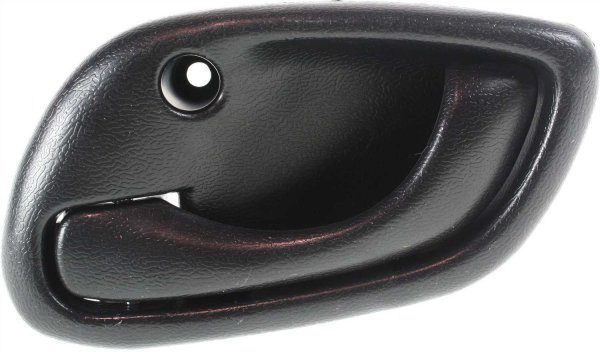 Textured Black Front Interior Door Handle for Suzuki Esteem 1995-2002 and XL-7 2002-2006, Left (Driver), =Rear, Replacement