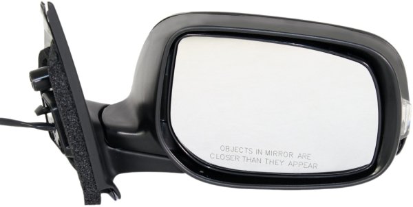 Power Mirror for XD 2008-2014 Right (Passenger), Manual Folding, Non-Heated, Paintable, with LED Signal Light, Replacement