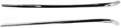Rear Bumper Molding Pair/Set for 1998-2002 Town Car, Right (Passenger) and Left (Driver), Outer, Chrome Replacement