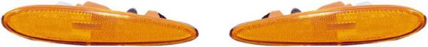 Front Side Marker Light Assembly for Nissan Maxima 2000-2003, Right (Passenger) and Left (Driver), Replacement Pair/Set
