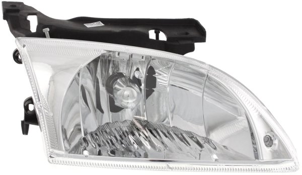 Headlight Assembly for 2000-2002 Chevrolet Cavalier, Right (Passenger) and Left (Driver), Halogen Replacement Pair/Set