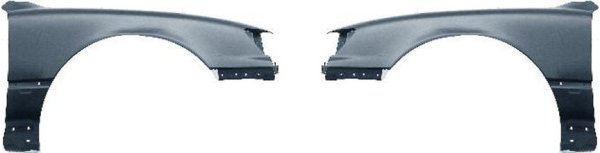 Front Fender Pair/Set for 1997-2001 Lexus ES300, Right (Passenger) and Left (Driver), Primed (Ready to Paint) Replacement