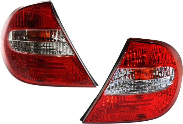 Tail Light Assembly for Toyota Camry 2002-2004 Right (Passenger) and Left (Driver) Replacement Pair/Set