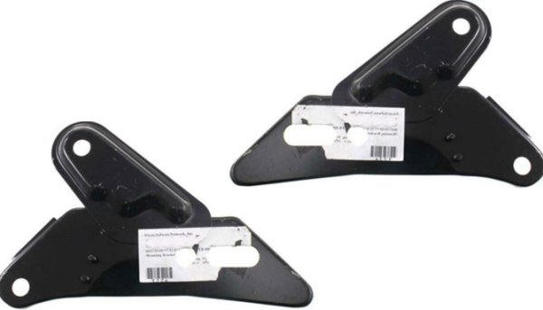 Pair/Set - Front Bumper Bracket for Toyota 4Runner 1999-2002 Right (Passenger) and Left (Driver) Arm Mounting Bracket Set, Replacement