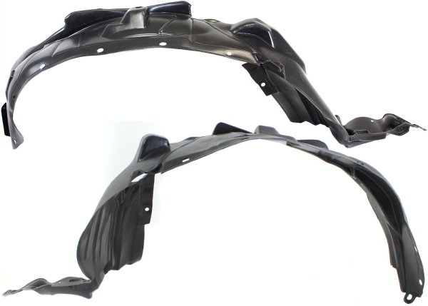 Front Fender Liner Pair/Set for 2001-2006 MDX, Right (Passenger) and Left (Driver), 2-Piece Replacement