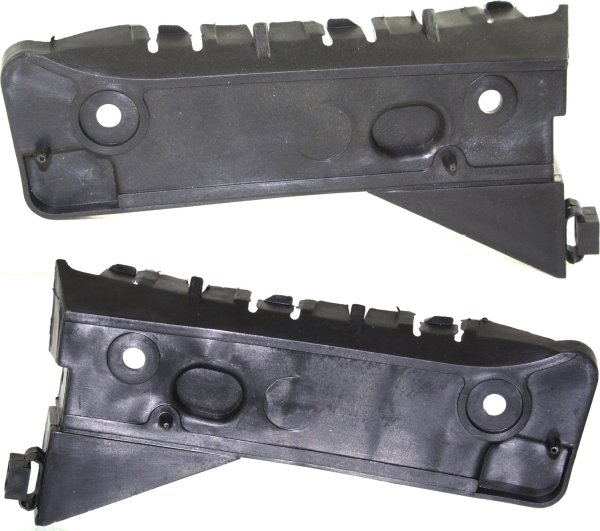 Front Bumper Bracket Pair/Set for 2002-2005 Audi A4, Includes Right (Passenger) and Left (Driver) Guide Bracket, Replacement